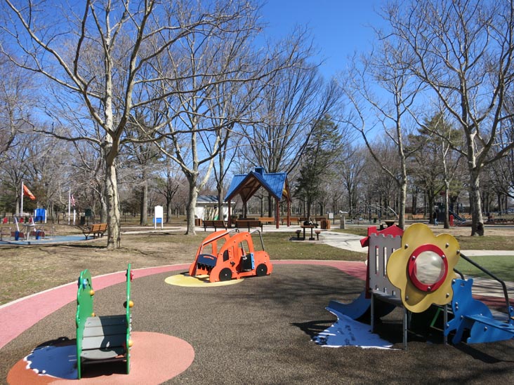 Playground, Eisenhower Park, East Meadow, New York, March 29, 2015