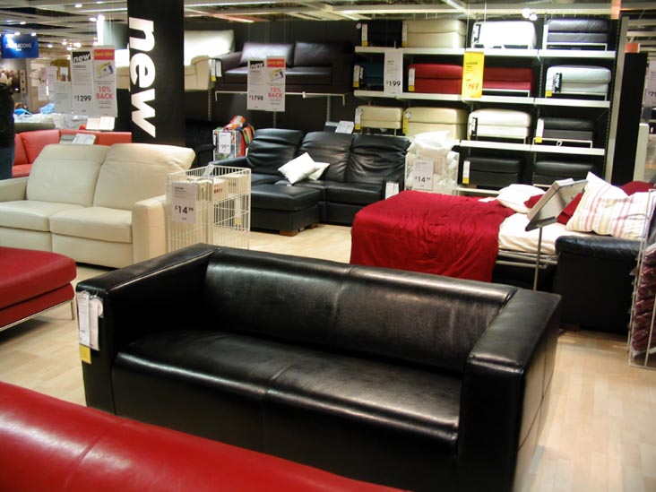 Klippan Sofas, IKEA, 1100 Broadway Mall, Hicksville, Long Island, New York