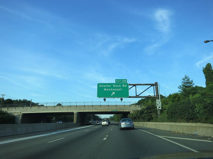 Long Island Expressway at Exit 35, Long Island, New York, July 14, 2012
