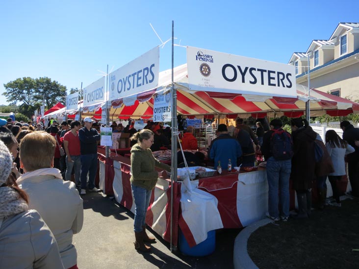 Oyster Booth, Oyster Festival, Oyster Bay, New York, October 13, 2012