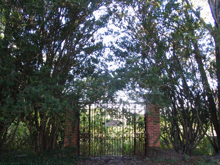 Gate To Sunken Garden From Long Garden, Marshall Field Main House, Caumsett State Historic Park, Lloyd Neck, Long Island, New York