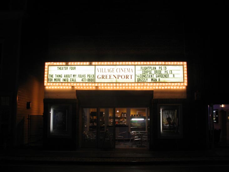 Village Cinema, 211 Front Street, Greenport, New York