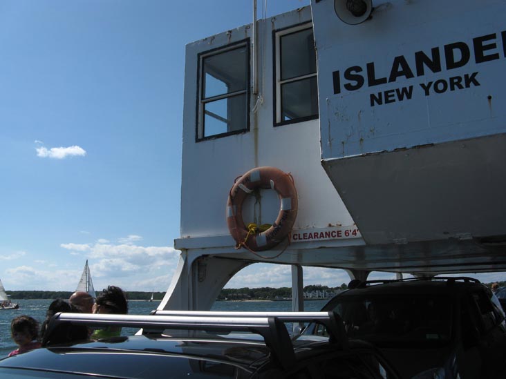 Islander Boat, North Ferry Between Greenport and Shelter Island, Long Island, New York