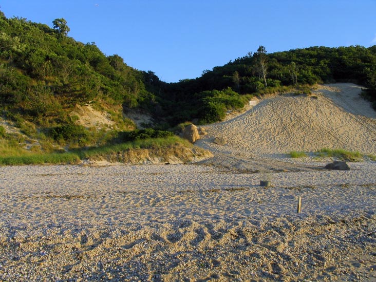 Bluff Slope, Beach, Wildwood State Park, Wading River, Long Island, New York