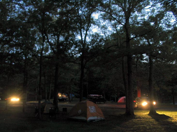 Campground, Wildwood State Park, Wading River, Long Island, New York