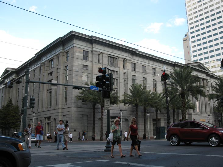 North Side of Canal Street at Decatur Street, New Orleans, Louisiana