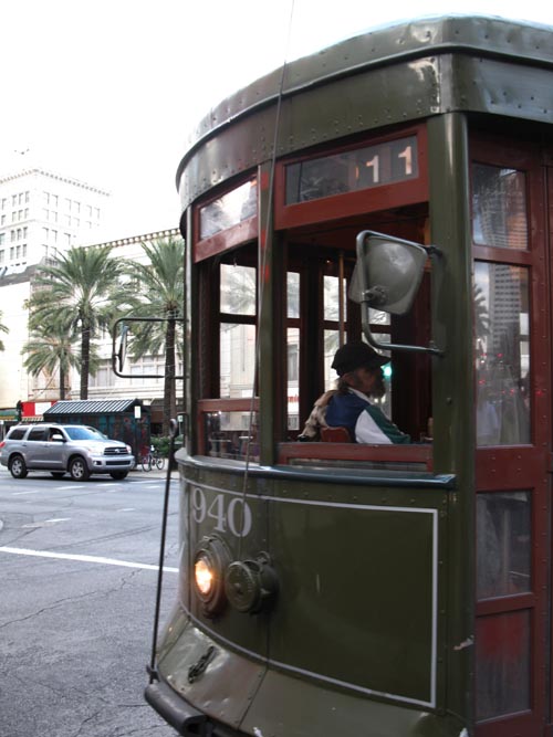 St. Charles Streetcar, Canal Street at Carondelet Street, New Orleans, Louisiana