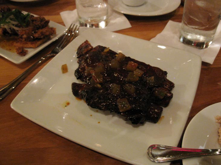 Spicy Grilled Pork Ribs With Watermelon Pickle, Cochon, 930 Tchoupitoulas Street, New Orleans, Louisiana