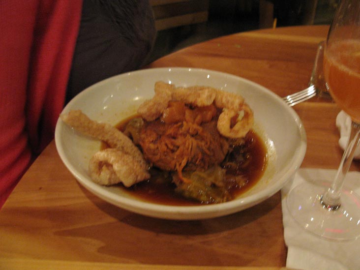 Louisiana Cochon With Turnips, Cabbage and Cracklins, Cochon, 930 Tchoupitoulas Street, New Orleans, Louisiana