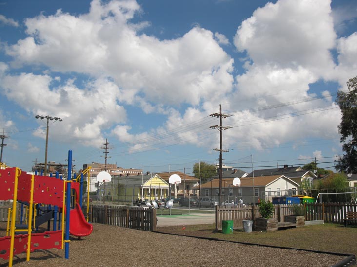 Playground, Samuel J. Green Charter School, 2319 Valence Street, New Orleans, Louisiana
