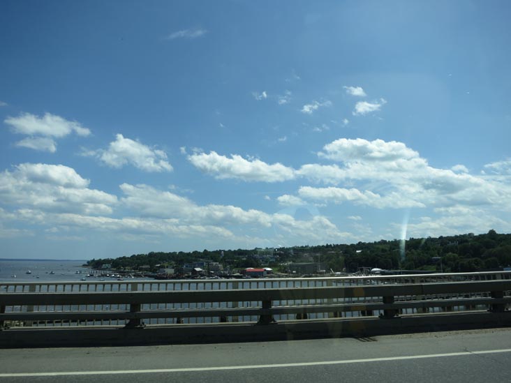 US 1 Crossing Passagassawakeag River, Belfast, Maine, July 5, 2013