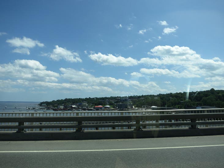 US 1 Crossing Passagassawakeag River, Belfast, Maine, July 5, 2013