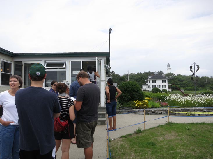 The Lobster Shack at Two Lights, Cape Elizabeth, Maine, July 1, 2013