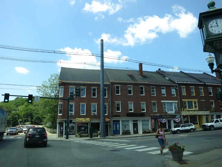 Main Street at State Street, Ellsworth, Maine, July 5, 2013