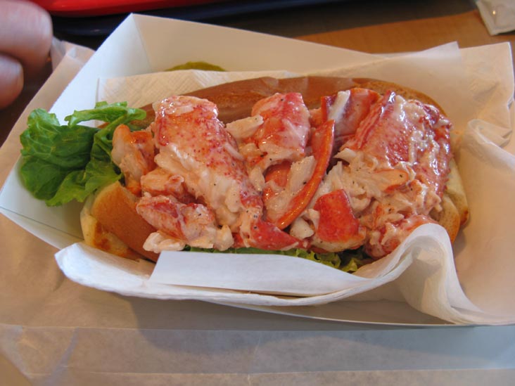 Lobster Roll, Harraseeket Lunch & Lobster Company, 36 Main Street, South Freeport, Maine