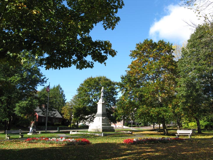 Memorial Park, Bow Street and Park Street, Freeport, Maine