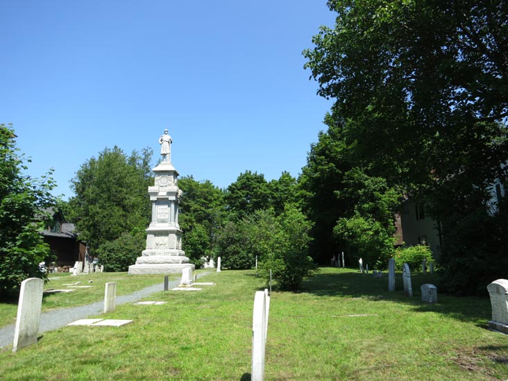 Meeting House Cemetery, Mount Desert Street, Bar Harbor, Maine, July 4, 2013