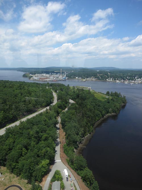 Penobscot Narrows Bridge and Observatory, Prospect, Maine, July 5, 2013