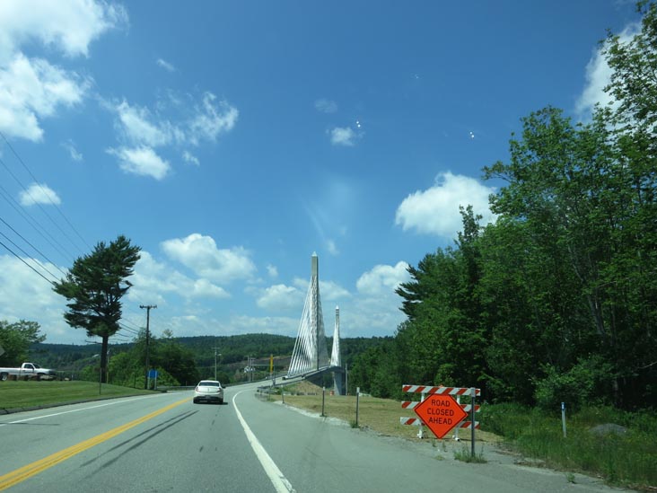 Penobscot Narrows Bridge and Observatory, Prospect, Maine, July 2, 2013