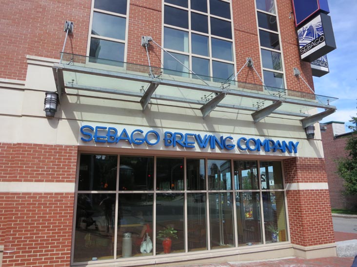 Sebago Brewing Company, 211 Fore Street, Portland, Maine, July 6, 2013