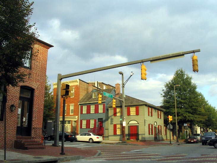 Fleet Street and Ann Street, NW Corner, Fells Point, Baltimore, Maryland