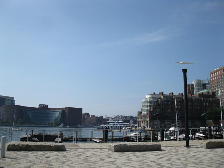 Central Wharf Near New England Aquarium, Waterfront/Seaport District Bike Tour, Boston, Massachusetts