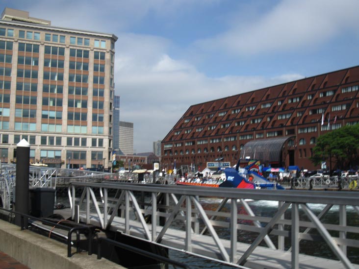 Central Wharf Near New England Aquarium, Waterfront/Seaport District Bike Tour, Boston, Massachusetts
