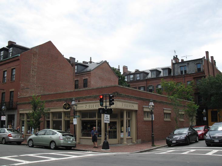 Charles Street and Mt. Vernon Street, SW Corner, Beacon Hill, Boston, Massachusetts