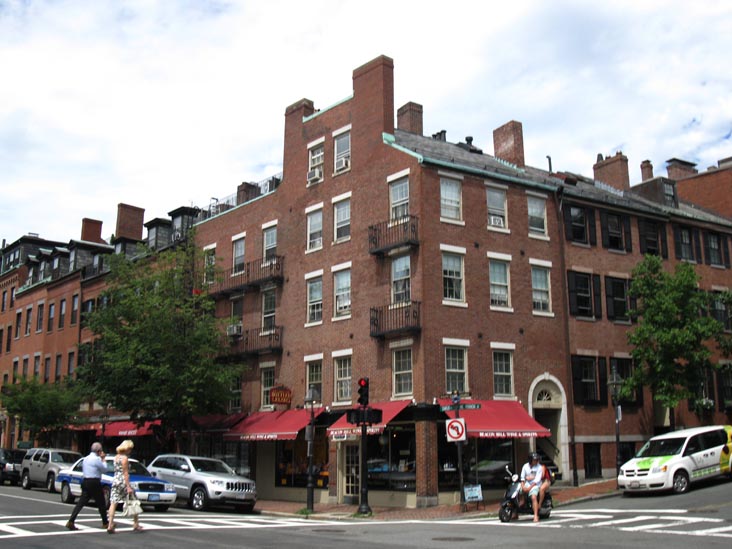 Charles Street and Mt. Vernon Street, NE Corner, Beacon Hill, Boston, Massachusetts