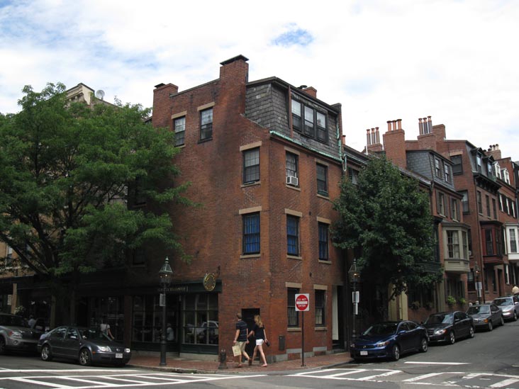 Charles Street and Pinckney Street, NE Corner, Beacon Hill, Boston, Massachusetts