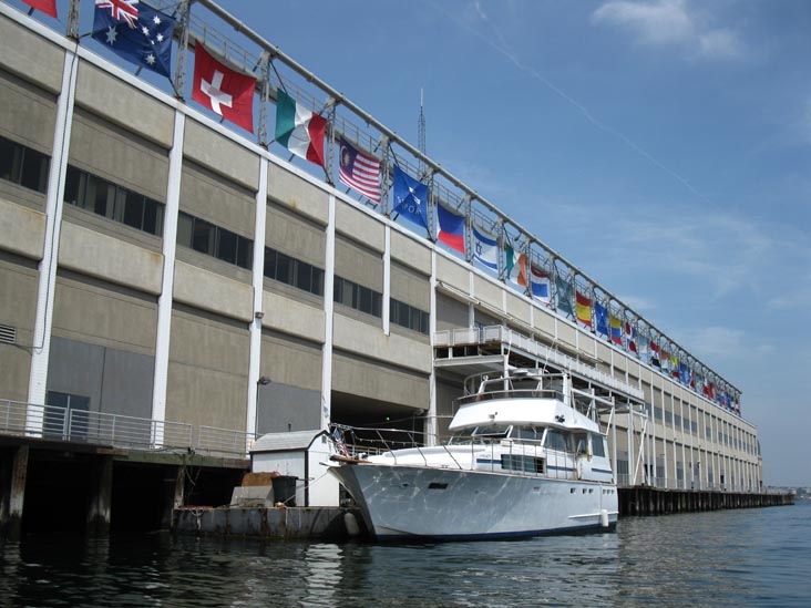 World Trade Center Pier, Flagship Adventures Boston Harbor Rigid Inflatable Boat (RIB) Tour, Boston Harbor, Boston, Massachusetts, July 24, 2010