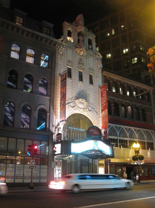 Boston Opera House, 539 Washington Street, Downtown Boston, Boston, Massachusetts, September 24, 2011