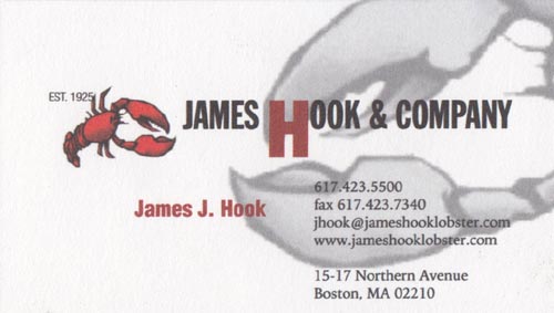 James Hook & Co. Business Card