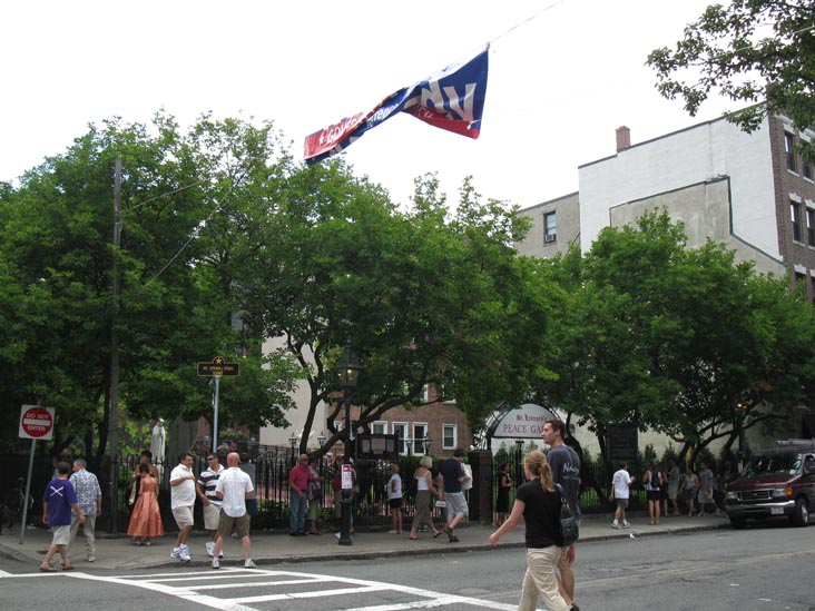 Hanover Street and Prince Street, NW Corner, North End, Boston, Massachusetts, July 24, 2010