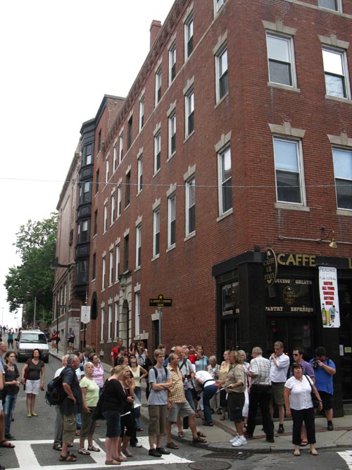 Salem Street and Hull Street, NW Corner, Across From Old North Church, 193 Salem Street, North End, Boston, Massachusetts