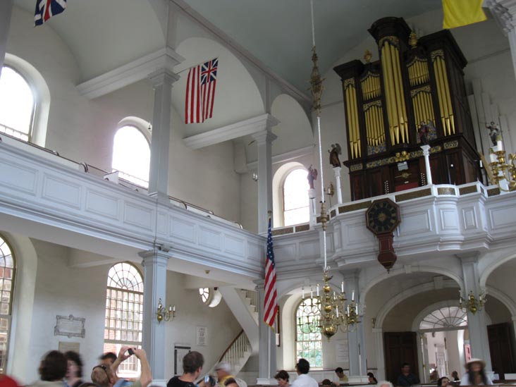 Old North Church, 193 Salem Street, North End, Boston, Massachusetts