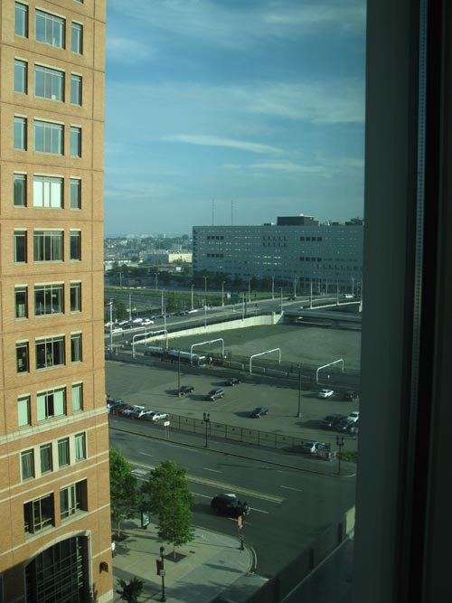View To Southeast From Seaport Hotel and Seaport World Trade Center Boston, 1 Seaport Lane, South Boston, Boston, Massachusetts