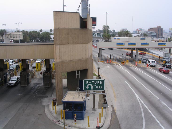 San Ysidro Border Crossing, U.S.-Mexico Border, Tijuana, Baja California, Mexico