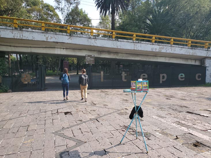 Chapultepec Metro Park Entrance, Bosque de Chapultepec, Mexico City/Ciudad de México, Mexico, August 12, 2021