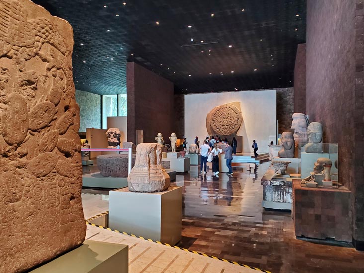 Mexica Hall, Museo Nacional de Antropología/National Museum of Anthropology, Mexico City/Ciudad de México, Mexico, August 17, 2021