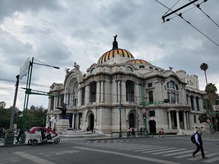 Palacio de Bellas Artes, Centro Histórico, Mexico City/Ciudad de México, Mexico, August 20, 2021