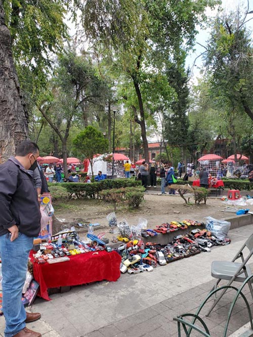 Parque Tolsa, Centro Histórico, Mexico City/Ciudad de México, Mexico, August 14, 2021