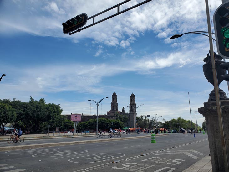 Templo de San Hipólito From Paseo de la Reforma, Centro Histórico, Mexico City/Ciudad de México, Mexico, August 29, 2021