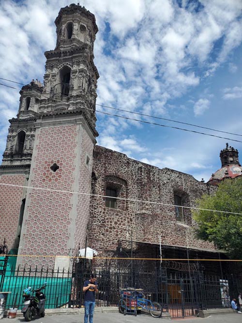 Templo de San Hipólito, Centro Histórico, Mexico City/Ciudad de México, Mexico, August 29, 2021