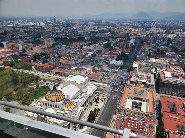 Torre Insignia From Torre Latinoamericana, Centro Histórico, Mexico City/Ciudad de México, Mexico, August 16, 2021