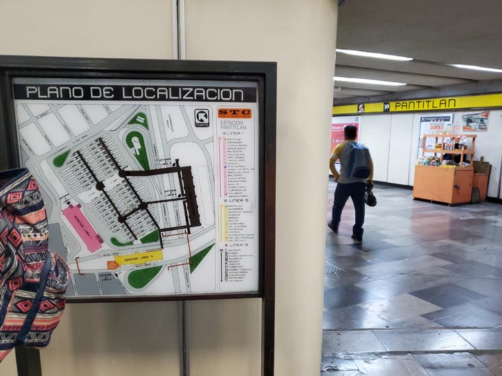 Pantitlán Metro Station, Iztacalco, Mexico City/Ciudad de México, Mexico, August 27, 2021