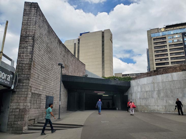 Insurgentes Metro Station, Colonia Juárez, Mexico City/Ciudad de México, Mexico, August 24, 2021