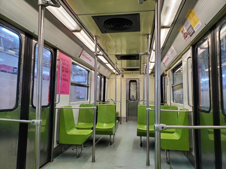 Linea 1, Mexico City Metro, Mexico City/Ciudad de México, Mexico, August 7, 2021
