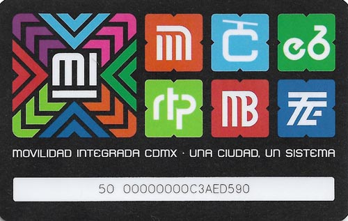 Tarjeta de Movilidad Integrada/Mexico City Metro Card