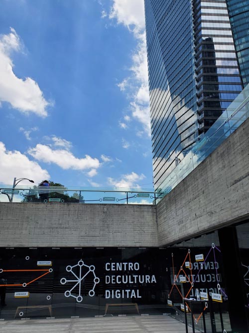 Centro Decultura Digital, Paseo de la Reforma, Mexico City/Ciudad de México, Mexico, August 15, 2021